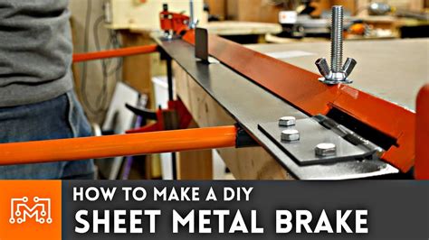 plywood sheet metal brake|diy sheet metal brake.